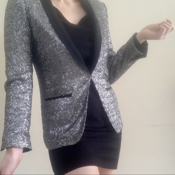 Calvin Klein sequin blazer - Picture 4 of 4